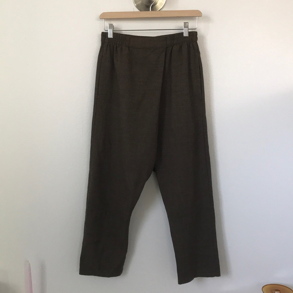 Drop Crotch Wool Trousers x LU
